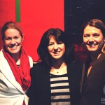 Justine Carlise, Dana Gunnerson Woodbury, and Regan Johnson