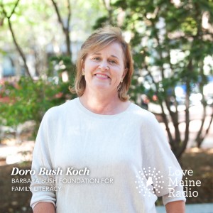 Doro Bush Koch serves on the board for the Barbara Bush Foundation for Family Literacy.