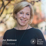 Jan Robinson, owner of EcoHome Studio in Portland, Maine