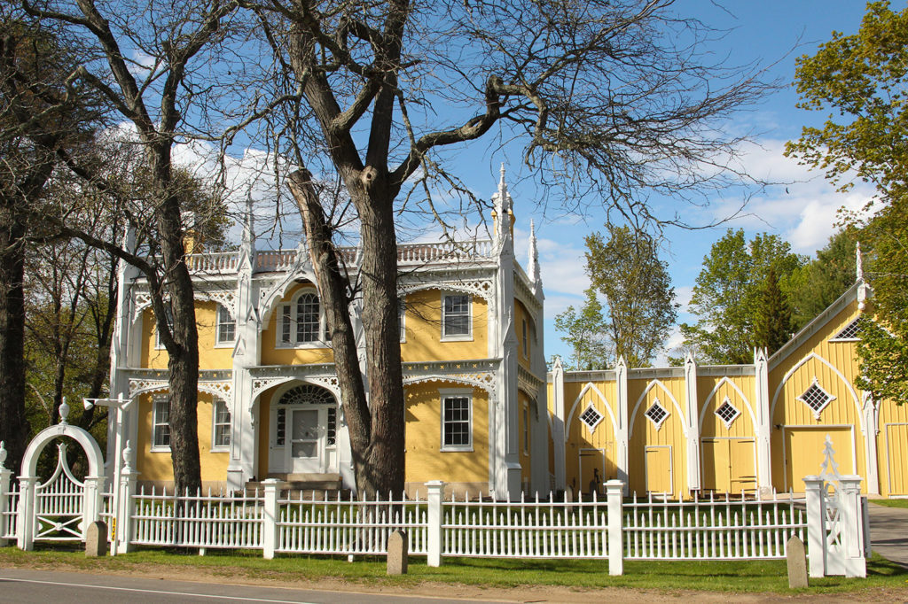 The Wedding Cake House in Kennebunkport