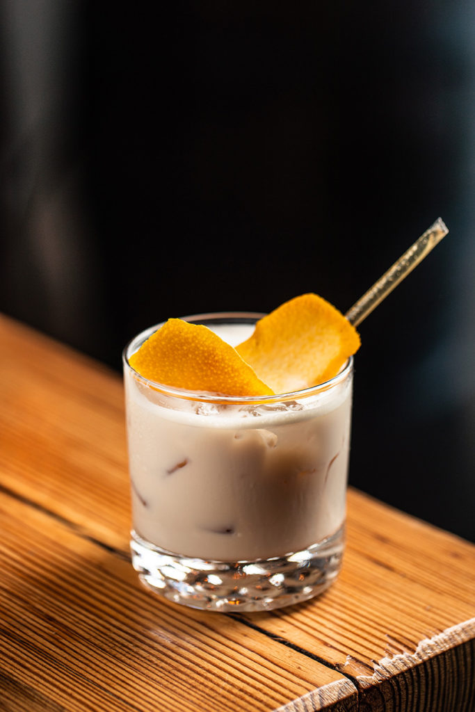 Milk & Honey cocktail with Vespertino