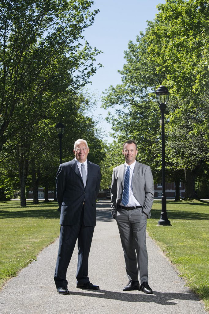 Former Libra Foundation president Owen Wells and current executive vice president Erik Hayward.