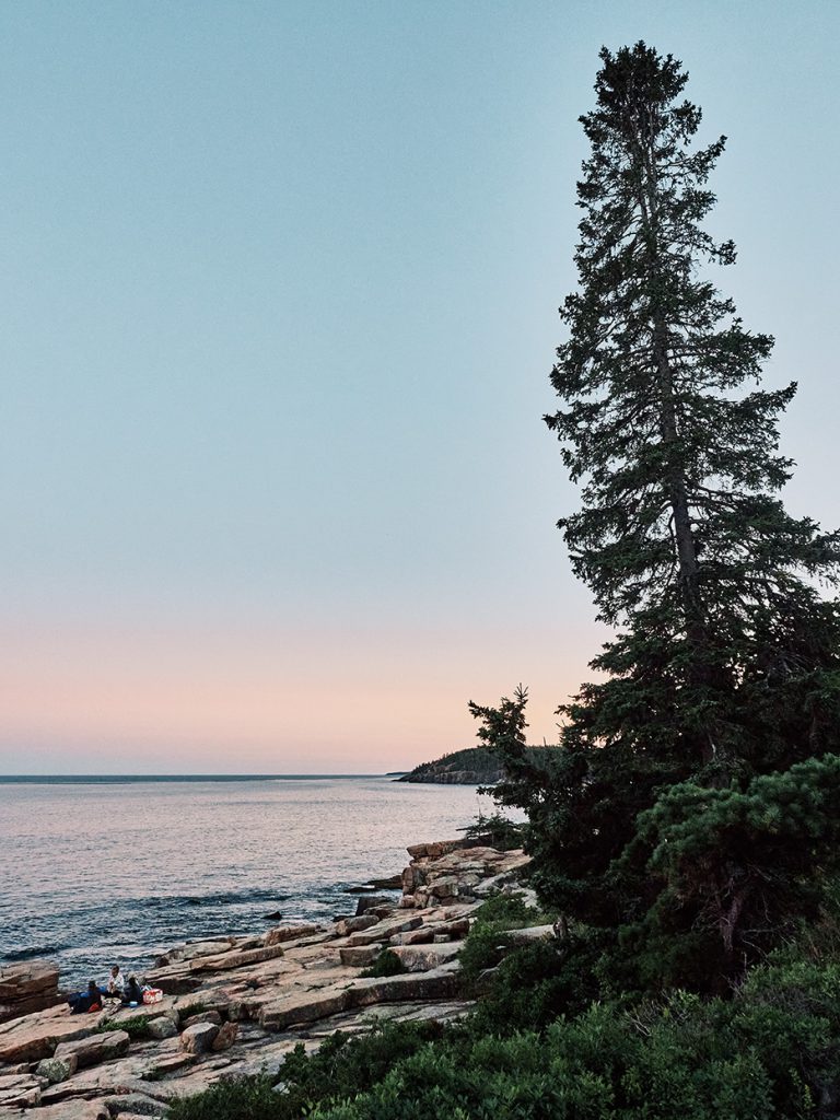 Soft light and end-of-day views after another day biking through Acadia National Park.