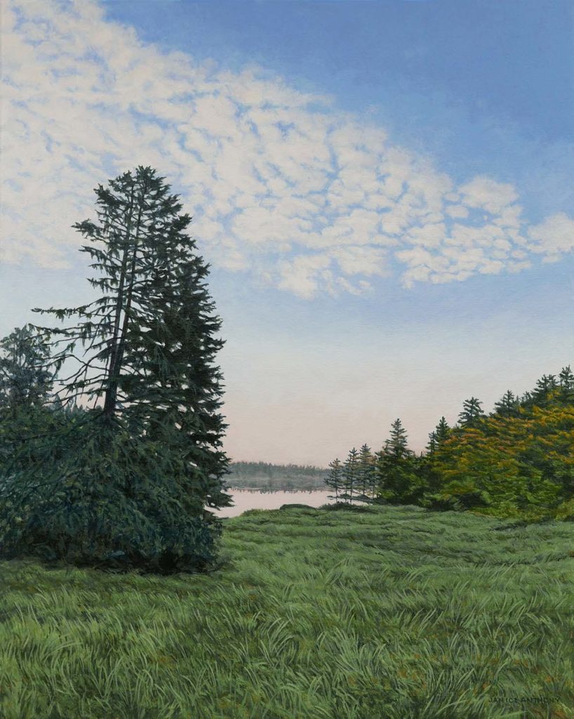 Cobscook Dawn by Maine artist, Janice Anthony