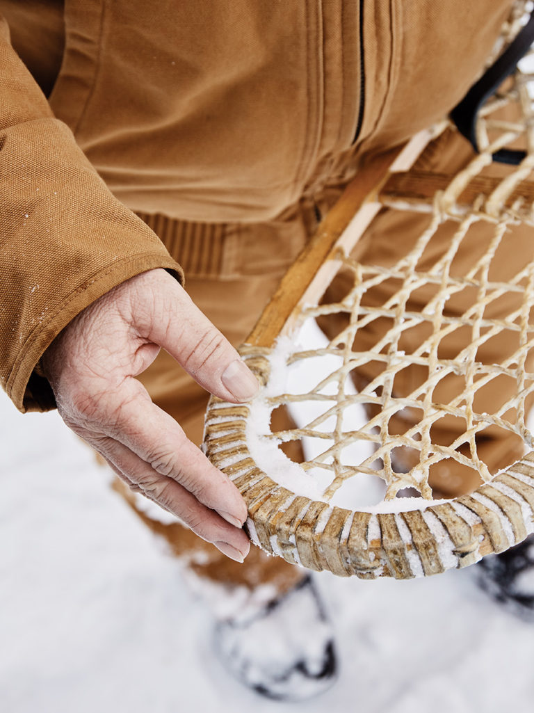 A Master and His Apprentice Keep the Art of Snowshoe Making Alive The